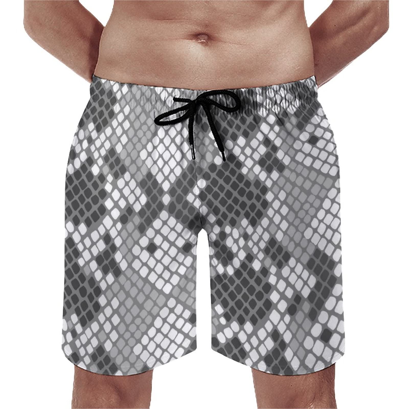 Amazon.co.jp: ショートパンツ ハーフパンツ 蛇柄 幾何柄 蜂の巣